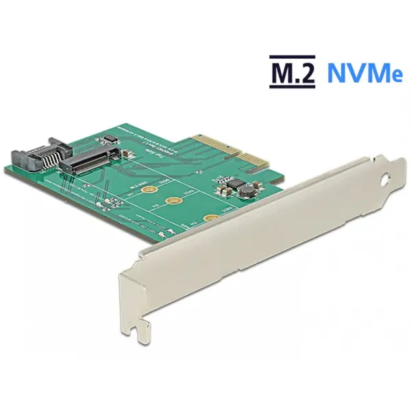 Delock PCI Express la 1 x port NVMe M.2, Delock 89381