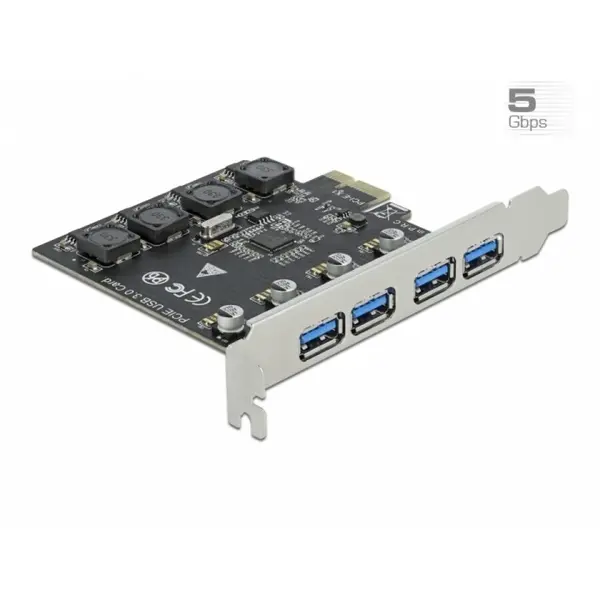 Delock PCI Express x1 cu 4 x USB 3.2-A Gen 1, Delock 90509