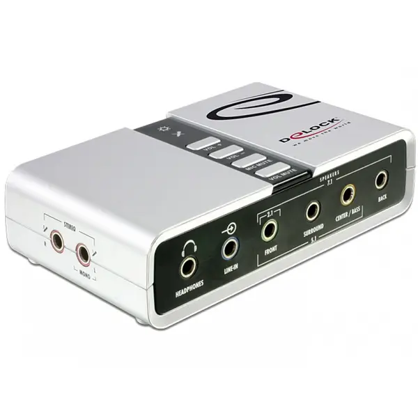 Delock Placa de sunet USB 7.1, Delock 61803
