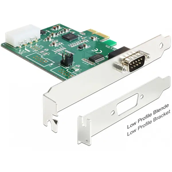 Delock Placa PCI Express la 1 x Serial RS-232 High Speed, Delock 89333