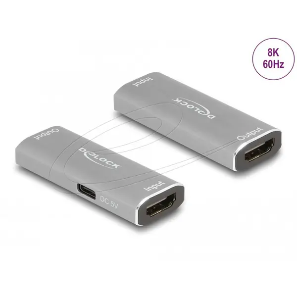 Delock Repeater HDMI 8K60Hz/4K144Hz max. 20m, Delock 11506