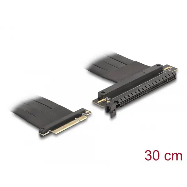 Delock Riser Card PCI Express 3.0 x8 la x16 + cablu 30cm, Delock 81499