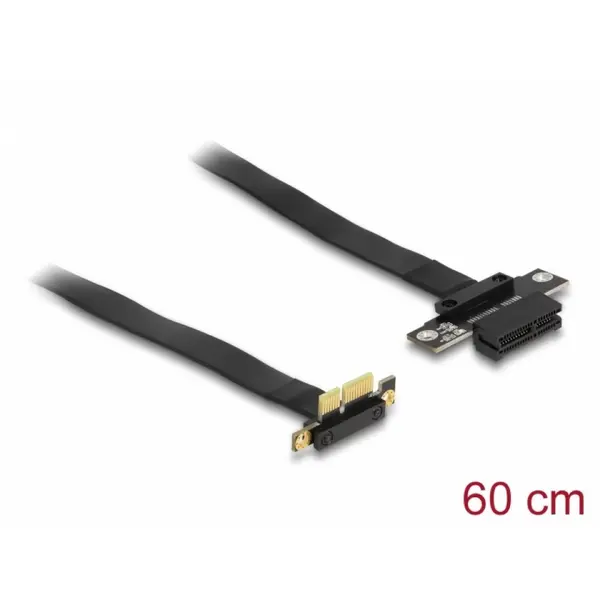 Delock Riser Card PCI Express x1 la x1 90 grade 60cm, Delock 88024