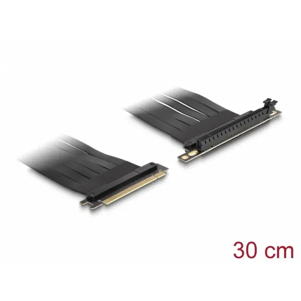Delock Riser Card PCI Express x16 la x16 90 grade 30cm, Delock 88027