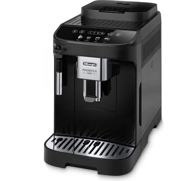 Delonghi Espressor automat De'Longhi Magnifica Evo ECAM 290.21.B, Sistem spumare lapte manual, Rasnita cu 13 setari, 1,8l, 15 bar, 1450W, Negru