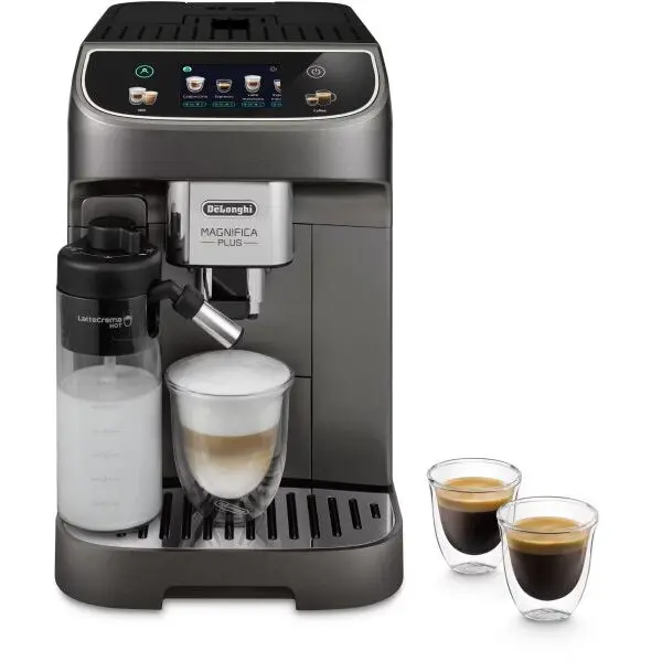 Delonghi Espressor automat De’Longhi Magnifica Plus ECAM 320.70.TB, 1,9 l, 15 bar, 1450 W, negru/gri inchis