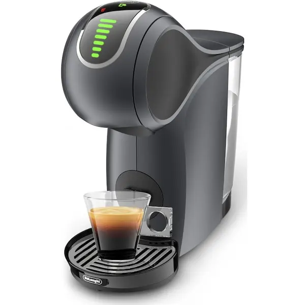 Delonghi Espressor Automat DeLonghi Genio S Touch Dolce Gusto EDG426.GY, 1400 W, 15 bar, Touch, Rezervor 0.8 L, Negru