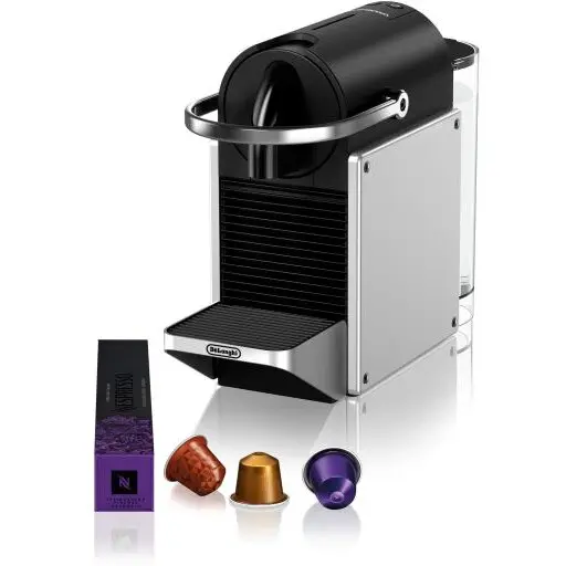 Delonghi Espressor capsule De'Longhi Nespresso Pixie ReDesign EN127.S - 0132193854, 1260W, 19 bari, Silver