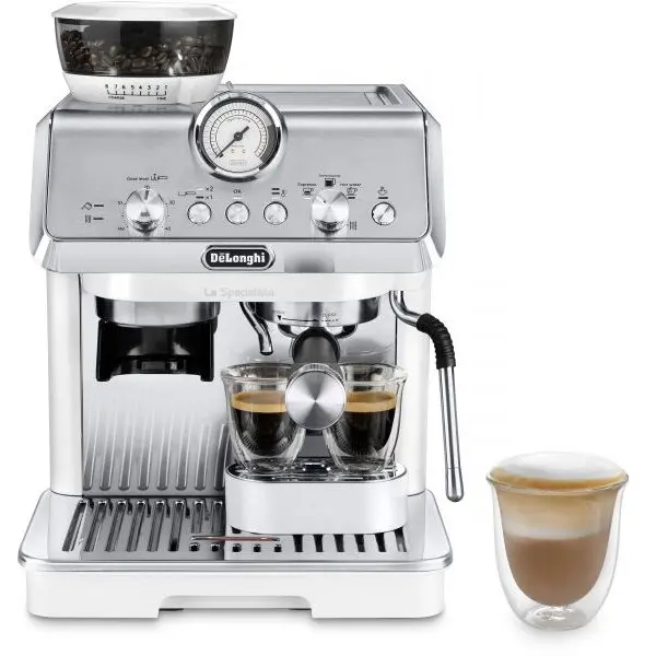 Delonghi Espressor manual De'Longhi La Specialista ARTE EC9155.W, 1400 W, 1.5L, 15 bar, Argintiu