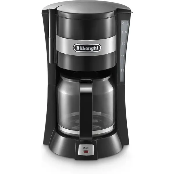 Delonghi Filtru de cafea De'longhi, 1.3 L, capacitate 10-15 cesti, 1250ml, 900W, Negru