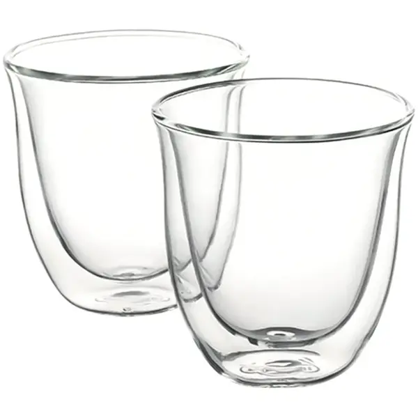 Delonghi Set 2 bucati pahare Delonghi American cappuccino 190 ml
