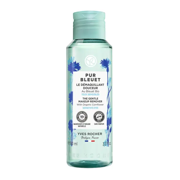 Demachiant delicat pentru ochi sensibili Bretagne France, 100ml, Yves Rocher