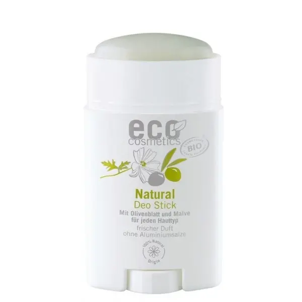 Deodorant bio cu nalba si frunze de maslin, 50ml, Eco Cosmetics