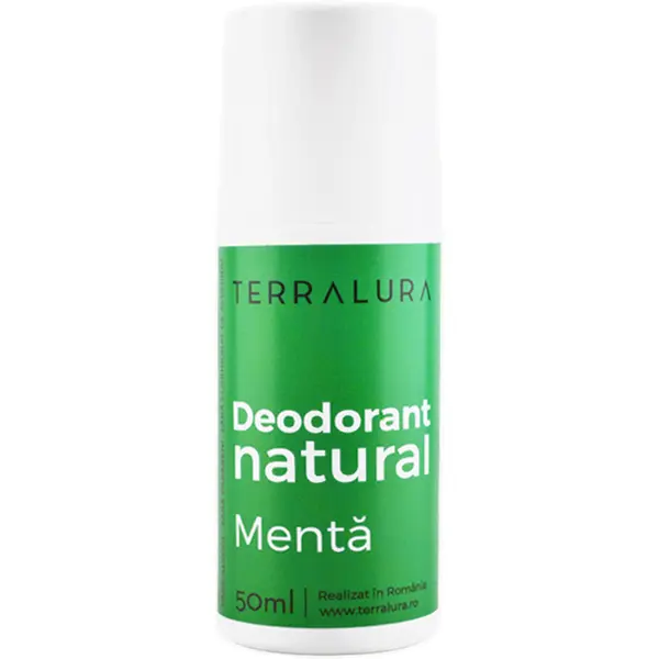 Deodorant Natural Roll-On cu Menta 50ml