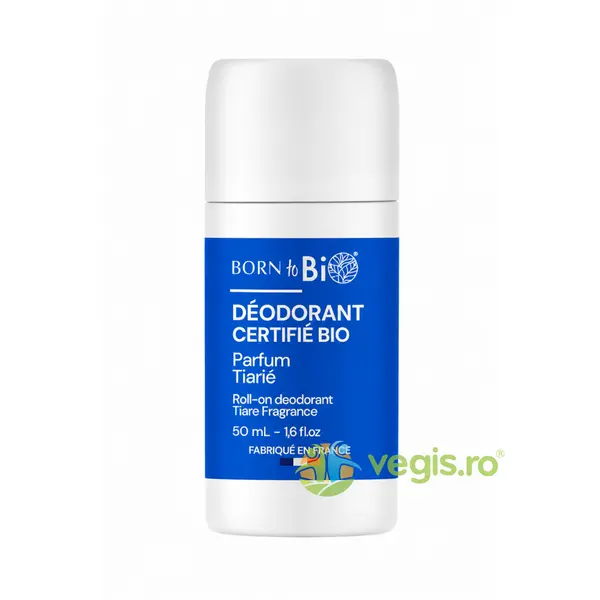 Deodorant Roll-On cu Monoi de Tiare Bio 50ml