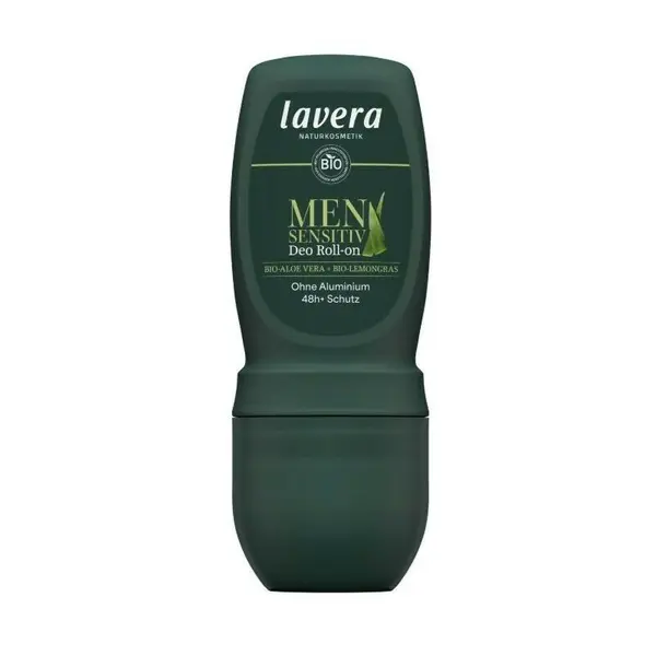 Deodorant Roll-on Men Sensitive cu aloe vera si lemongrass 50ml Lavera