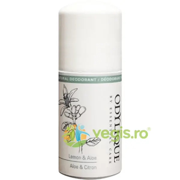Deodorant Roll-On Natural cu Lamaie si Aloe 50ml