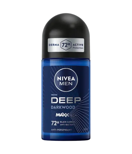 Deodorant roll-on pentru barbati Deep, 50ml, Nivea