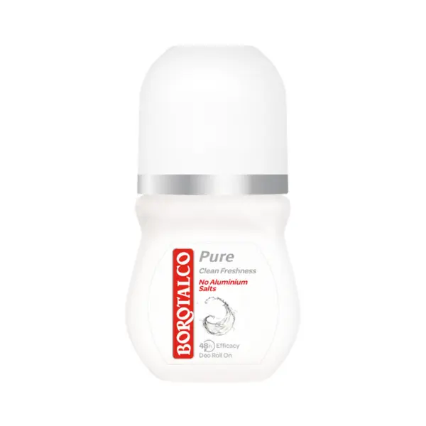Deodorant roll-on Pure Musk, 50 ml, Borotalco