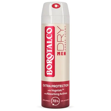 Deodorant Spray Antiperspirant pentru Bărbați Amber, 150 ml, Borotalco