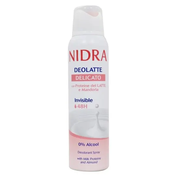 Deodorant spray cu lapte si migdale, 150ml, Nidra