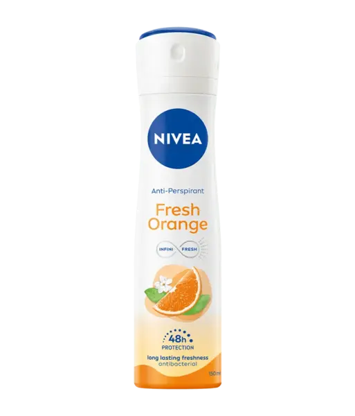 Deodorant spray pentru femei Fresh Orange, 150ml, Nivea