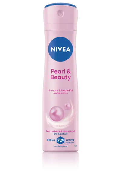 Deodorant spray pentru femei Pearl & Beauty Pink, 150ml, Nivea