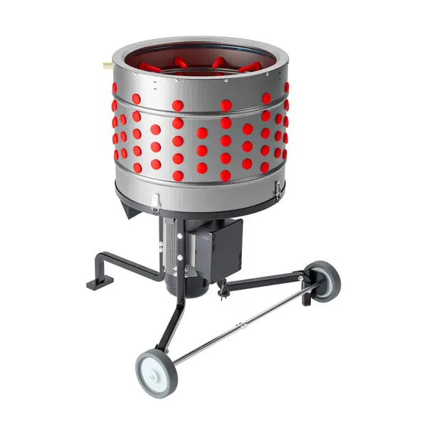 Deplumator pasari PLUMAX-50B PRO - pui, gaini, (diametru cuva 50 cm), 1500W, Model Nou