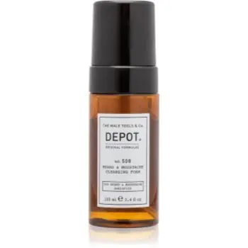 DEPOT 500 BEARD & MOUSTACHE SPECIFICS NO. 508 BEARD & MOUSTACHE CLEANSING FOAM spuma de curatat pentru barbă