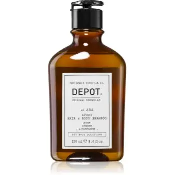 DEPOT 600 BODY SOLUTIONS NO. 606 SPORT HAIR & BODY șampon de par si de corp