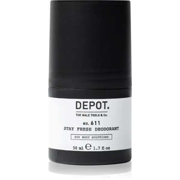 DEPOT 600 BODY SOLUTIONS No. 611 STAY FRESH DEODORANT deodorant 50 ml