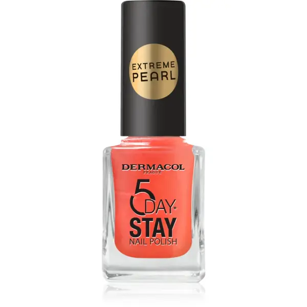 Dermacol 5 Day Stay Extreme Pearl lac de unghii stralucire de perla culoare 3 11 ml