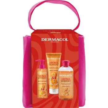 Dermacol Aroma Moment Gingerbread Cookies set cadou în stil de Crăciun