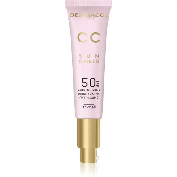 Dermacol CC Sun Shield Crema CC cu efect de intinerire SPF 50 culoare Bronze 30 ml