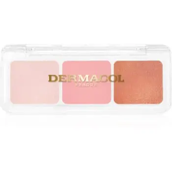 Dermacol Compact Trio paletă cu farduri de ochi