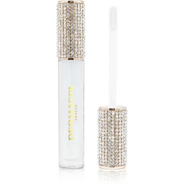 Dermacol Diamond Edition Peptide Lip Glaze luciu de buze de ingrijire cu peptide culoare 01 Stardust 2.5 ml