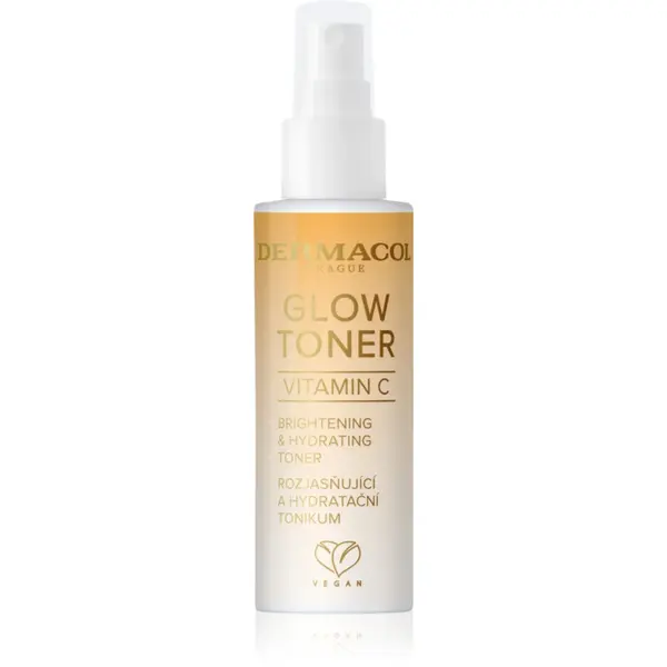 Dermacol Glow Toner Lotiune tonica sub forma de spray pentru fata pentru luminozitate si hidratare 100 ml