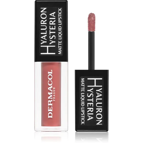 Dermacol Hyaluron Hysteria ruj lichid mat culoare 03 4.5 ml