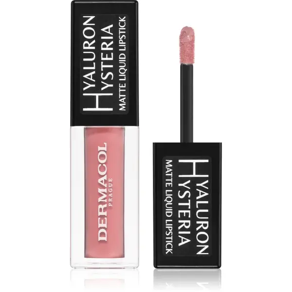 Dermacol Hyaluron Hysteria ruj lichid mat culoare 04 4.5 ml