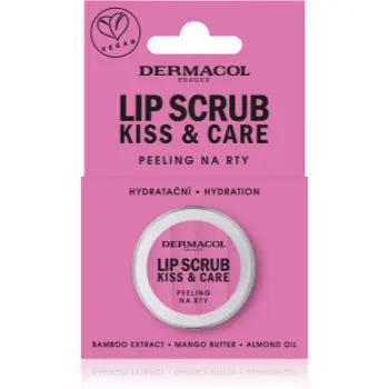 Dermacol Kiss & Care Exfoliant pentru buze din bambus
