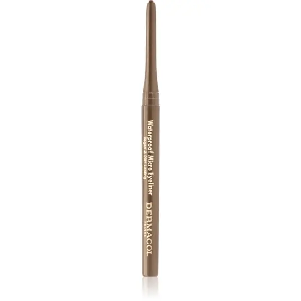 Dermacol Micro Eyeliner Waterproof creion dermatograf waterproof culoare 03 Dark Brown 1 g