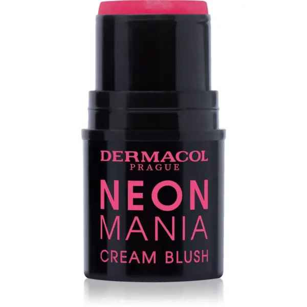Dermacol Neon Mania blush cremos culoare 1 Pink 5.2 g