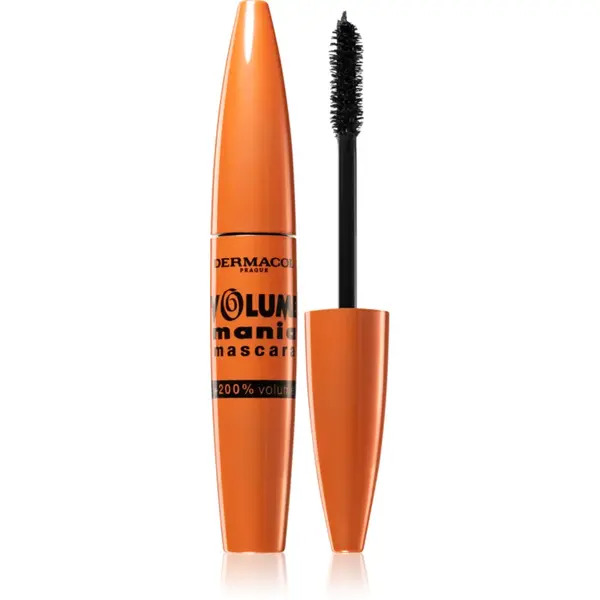 Dermacol Volume Mania +200% Volume mascara pentru extra volum culoare Black 10,5 ml