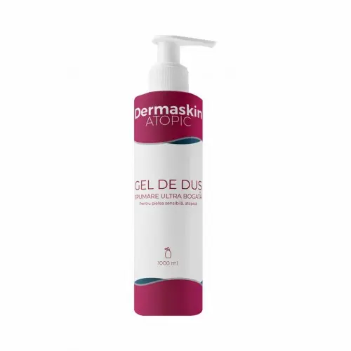 Dermaskin Atopic gel dus spumare ultra bogata 1000ml Zephyr Labs