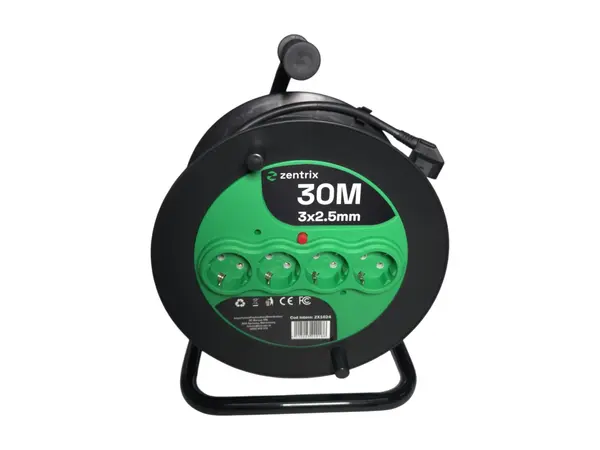 Derulator Electric Plastic 3 x 2.5 20M