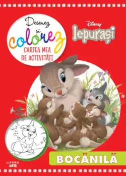 Desenez si colorez. Cartea mea de activitati. Iepurasi/***