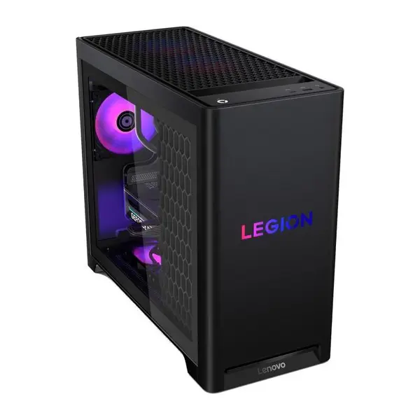 Desktop PC Gaming Lenovo Legion T5 30IAS10 90YA008VRM, Intel Core Ultra 7 265K, 48 GB RAM DDR5, 1 TB SSD, NVIDIA GeForce RTX 5070 Ti, Fara Sistem de operare, Negru