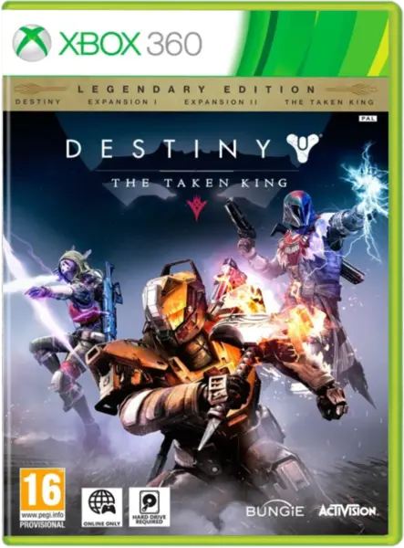 Destiny The Taken King Spanish Box EFIGS In Game XBOX 360