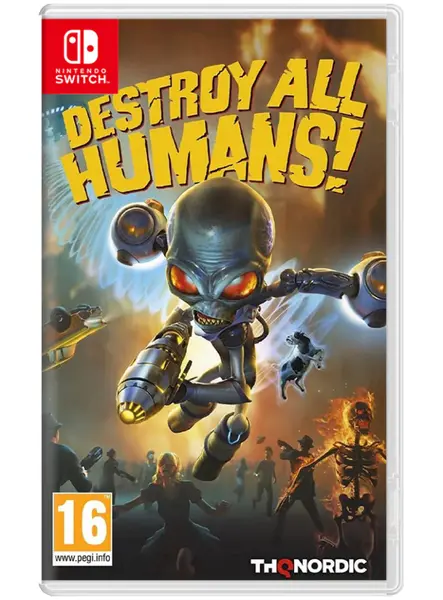 Destroy All Humans! Xbox 360|Wii|Xbox One|PC|PlayStation 2|PlayStation 3|PlayStation 4|Xbox