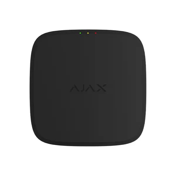 Detector de fum wireless adresabil cu sirena Ajax FireProtect, EN54, 868.0 - 922.0 MHz, tamper, 95dB, negru